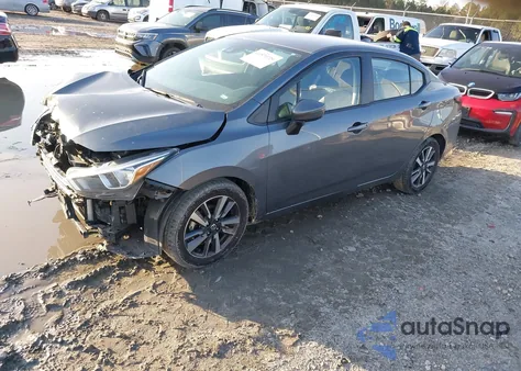 2021 Nissan Versa Sv Xtronic Cvt from USA, damaged, VIN 3N1CN8EV8ML857440